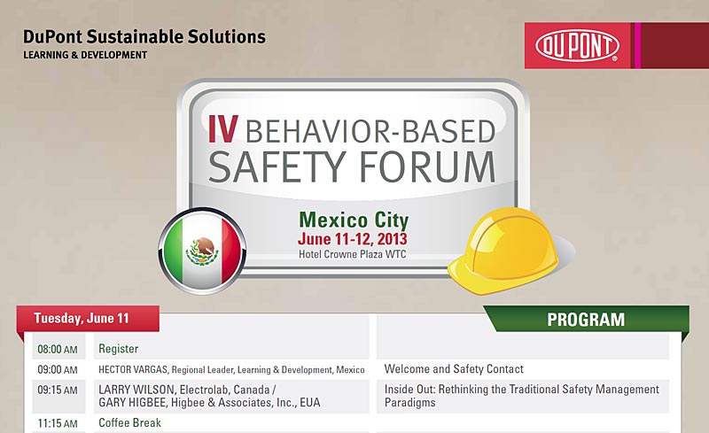 Dupont Behavior-based Safety Forum