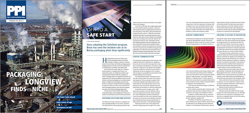 Boise's Success with SafeStart in PPI Magazine