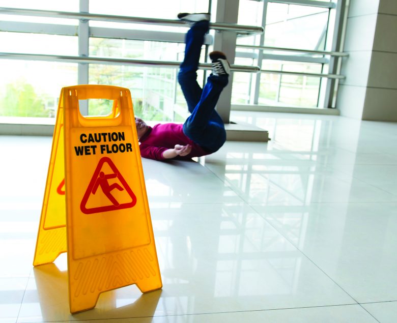 Slips, trips and falls