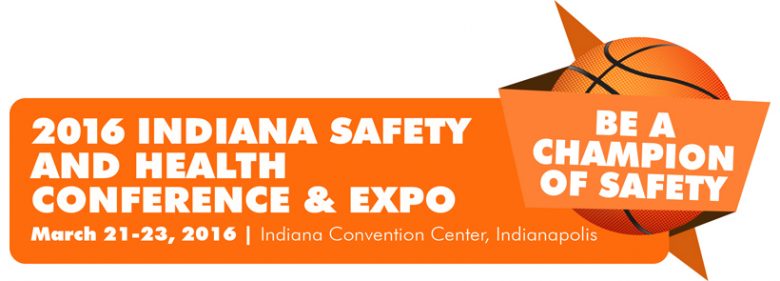 Logo of the Indiana Safety and Health Conference, where SafeStart Senior Consultant Kevin Cobb will be speaking on March 22