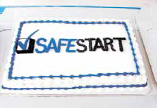 A SafeStart cake