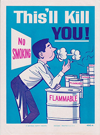 National Safety Council 1960s Poster