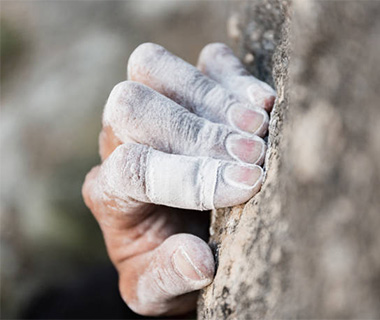 Rock Climber's Hand
