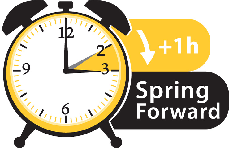 When does the time change? Spring forward for daylight saving time