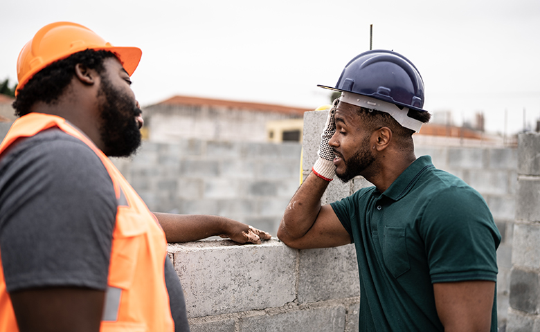 Human factors management on construction site
