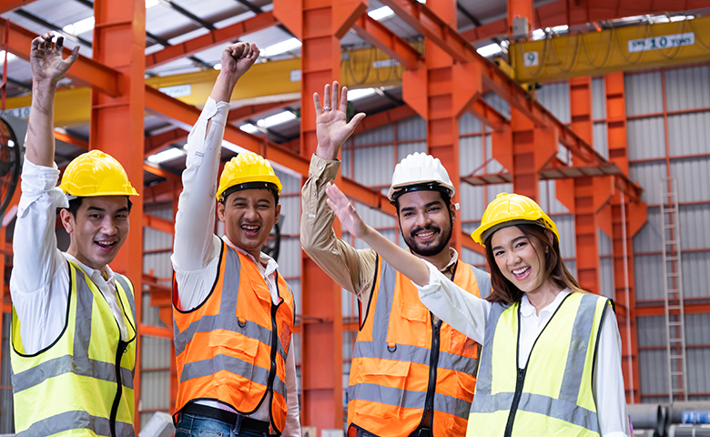 Various members on a steering committee